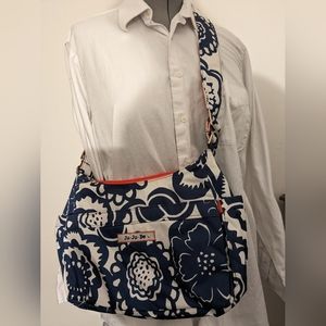 New w/o tags Ju-Ju-Be pretty🌼crossbody purse or diaper bag with many pockets